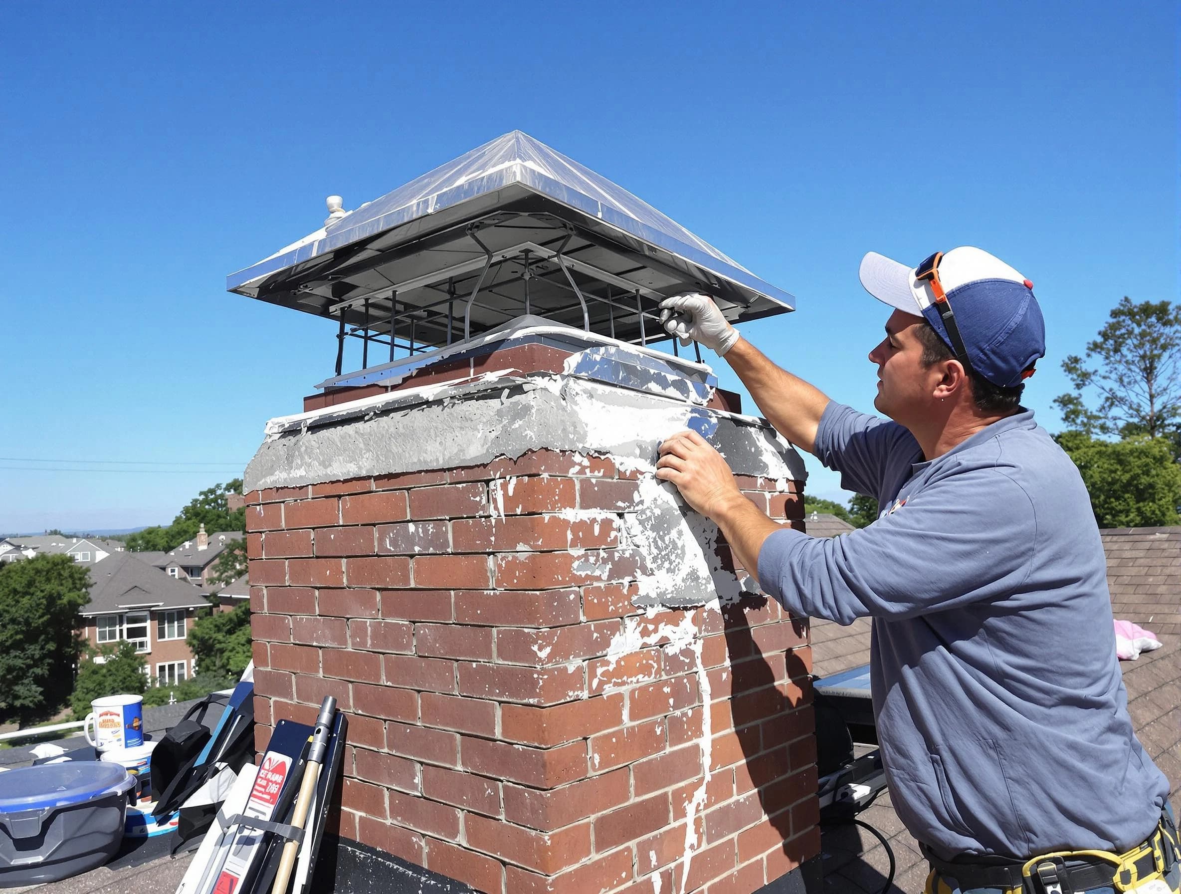 Chimney Crown Services service in Los Chaves, NM